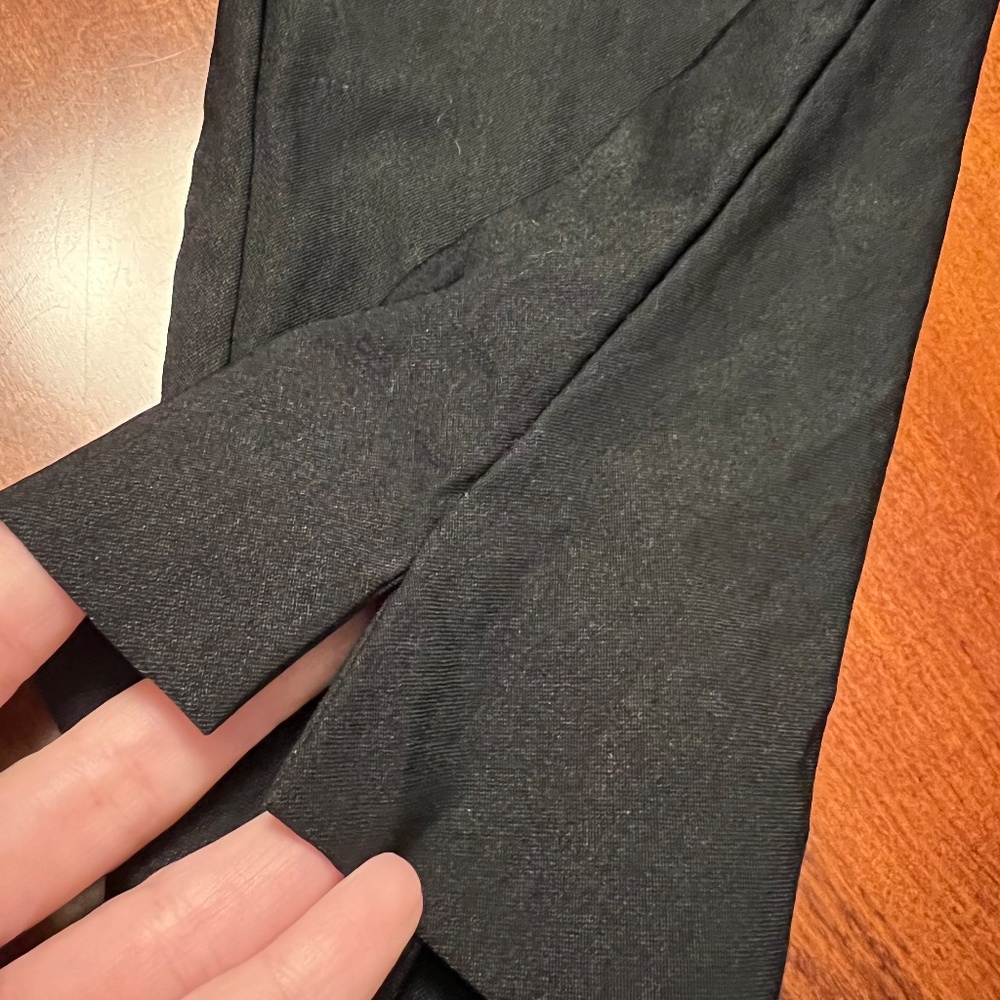Chicos' Brigitte So Slimming Basic Slit Ankle Pants - Black - Size 1.5 - Picture 6 of 8